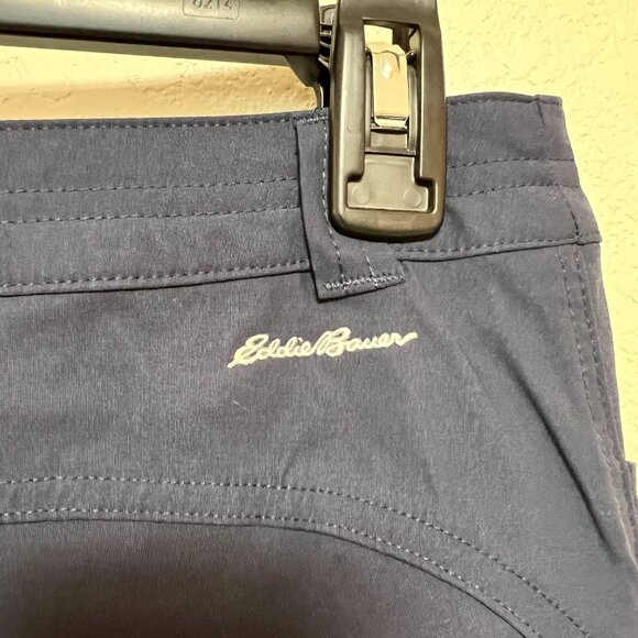 Eddie Bauer Capri Stretch Blue Pants Women's Size 10‎ - Picture 2 of 9